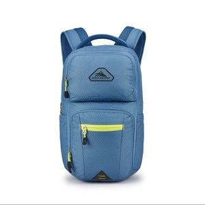 high sierra yellow backpack